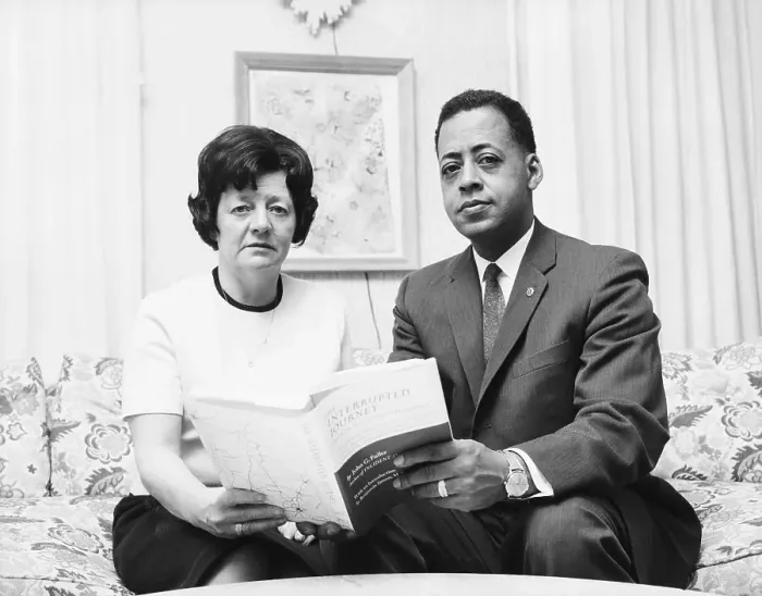 Framed Print : Betty and Barney Hill Framed Print : Betty and Barney Hill
