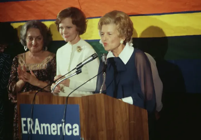 Framed Print : Betty Ford, Rosalynn Carter, Betty Friedan