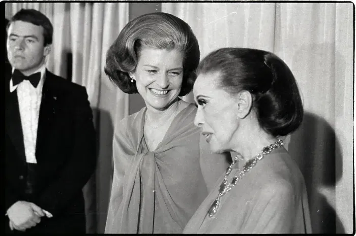 Framed Print : Betty Ford on Stage with Martha Graham Framed Print : Betty Ford on Stage with Martha Graham