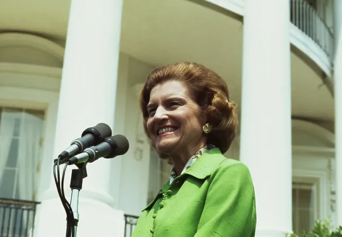 Framed Print : Betty Ford At White House Framed Print : Betty Ford At White House