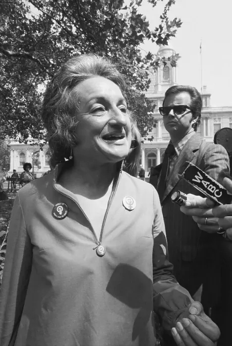 Framed Print : Betty Friedan Talking to Journalists Framed Print : Betty Friedan Talking to Journalists