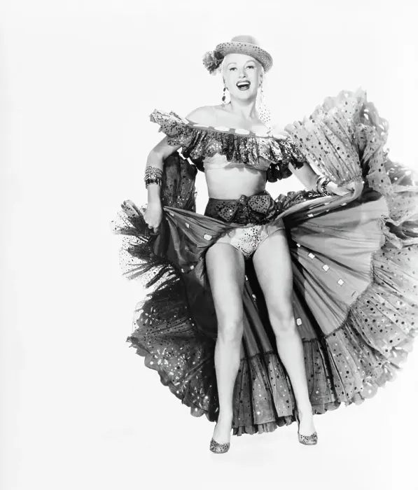 Framed Print : Betty Grable in Dancing Costume Framed Print : Betty Grable in Dancing Costume