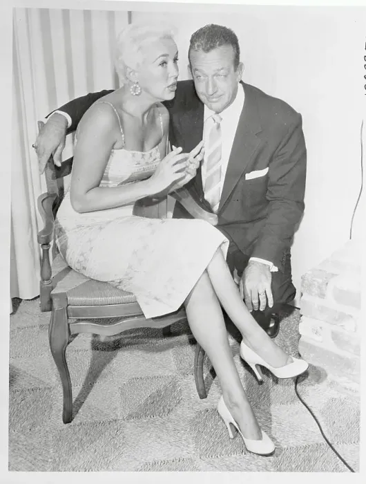 Framed Print : Betty Grable Studying Script with Husband Framed Print : Betty Grable Studying Script with Husband
