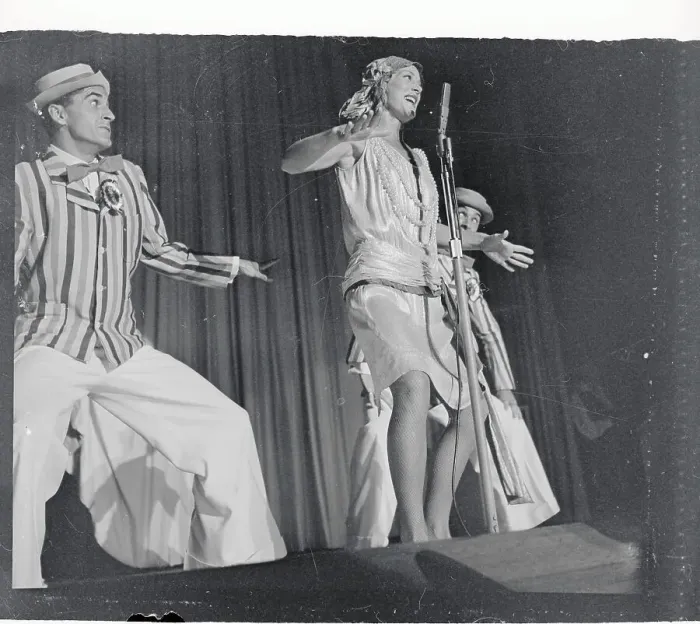Framed Print : Betty Hutton Performing on Stage Framed Print : Betty Hutton Performing on Stage