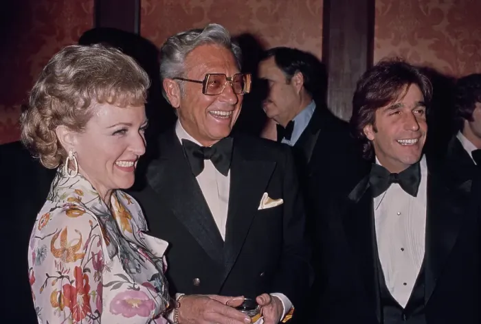 Framed Print : Betty White, Allen Ludden & Henry Winkler Framed Print : Betty White, Allen Ludden & Henry Winkler