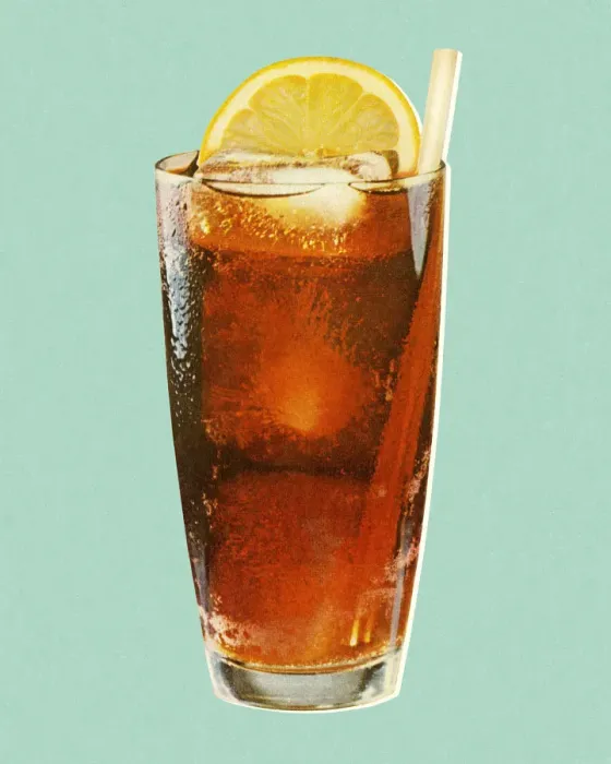 Framed Print : Beverage with Lemon in Glass