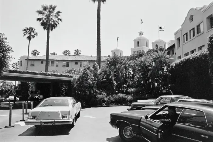 Framed Print : Beverly Hills Hotel, Sunset Boulevard, Beverly Hills