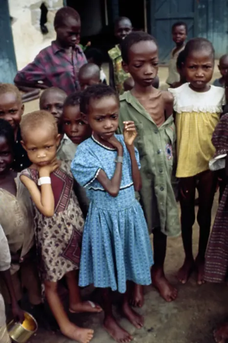 Framed Print : Biafran Children Framed Print : Biafran Children