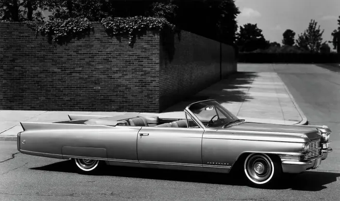 Framed Print : Biarritz 1963 Cadillac Parked At Corner Framed Print : Biarritz 1963 Cadillac Parked At Corner