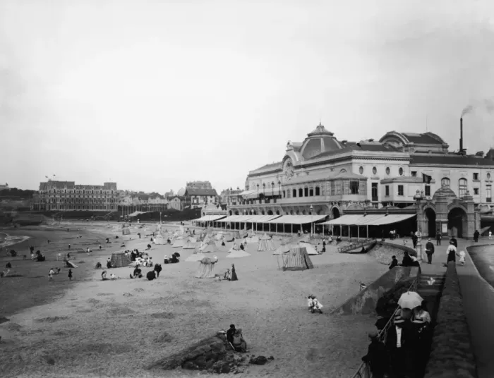 Framed Print : Biarritz Sands Framed Print : Biarritz Sands