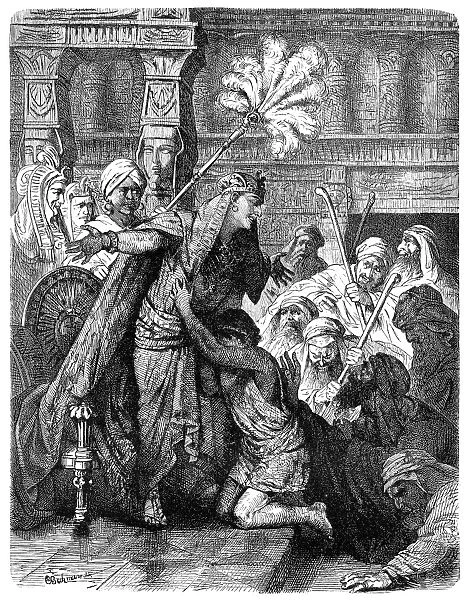 Biblical Scene : Joseph & Brothers in Egypt