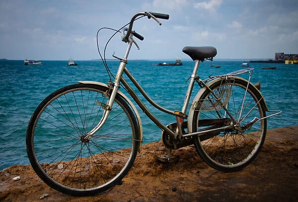 Bicycle Near the Waters Edge