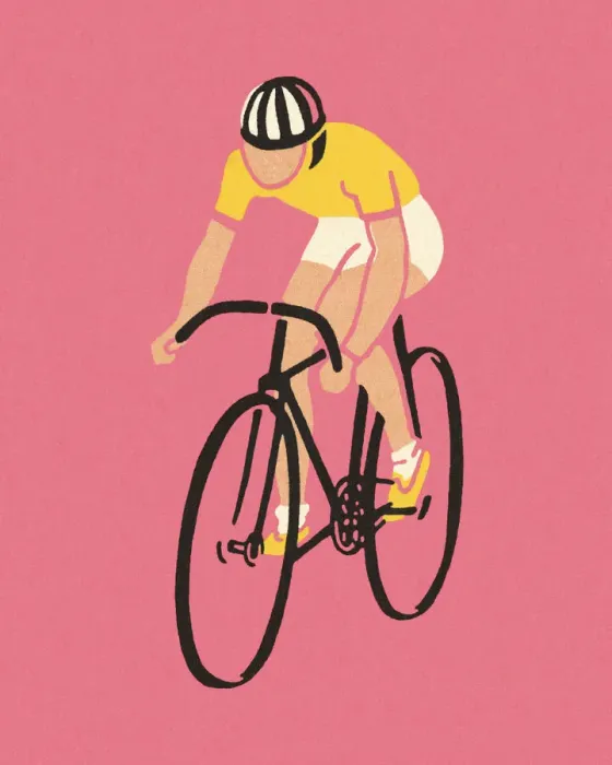 Framed Print : Bicyclist Framed Print : Bicyclist