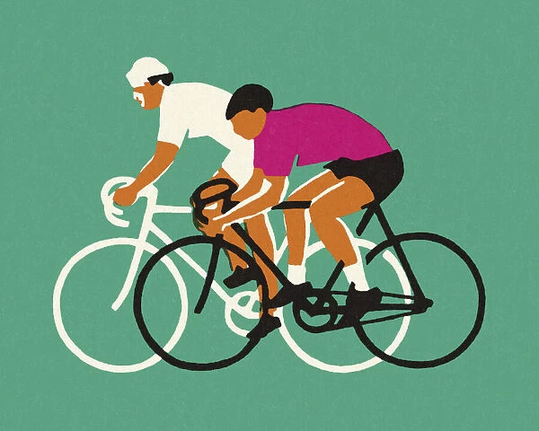 Two Bicyclists