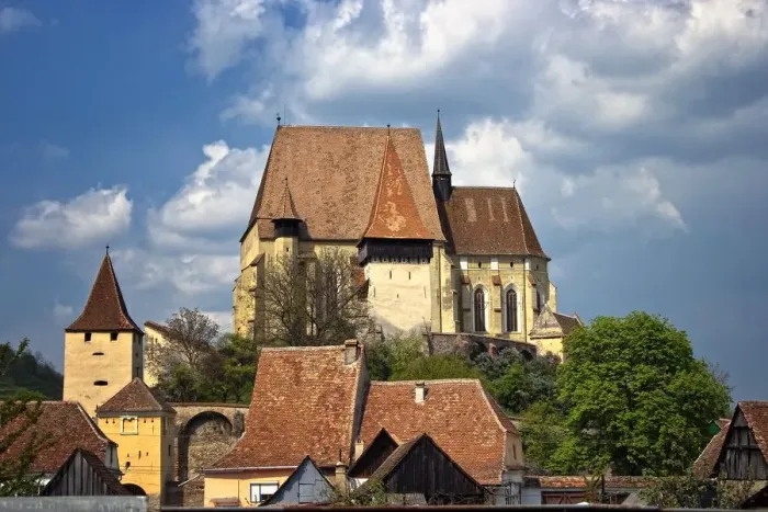 Framed Print : Biertan. Saxon fortified church of Biertan, near Sibiu, Transylvania Framed Print : Biertan. Saxon fortified church of Biertan, near Sibiu, Transylvania