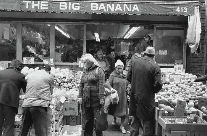 Framed Print : The Big Banana, Brighton Beach, Brooklyn