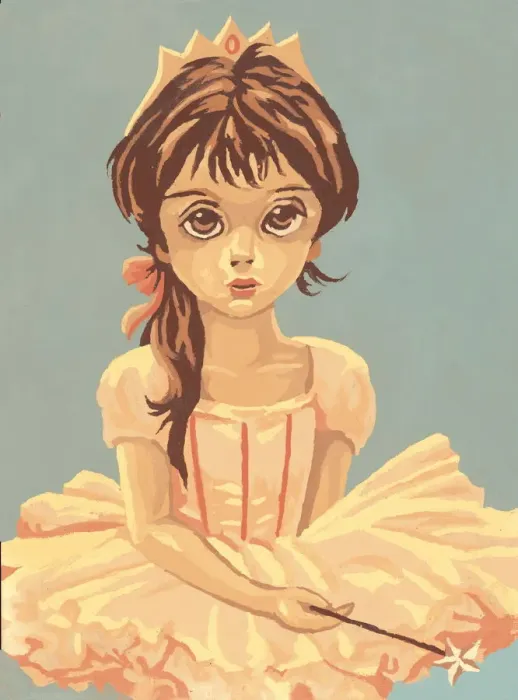 Framed Print : Big-eyed girl Framed Print : Big-eyed girl