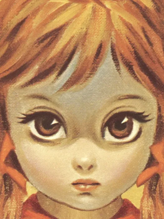 Framed Print : Big-eyed girl Framed Print : Big-eyed girl