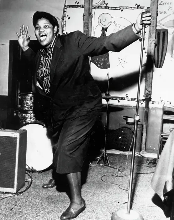 Framed Print : Big Mama Thornton Performs