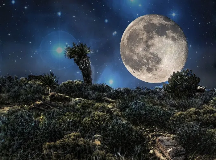 Framed Print : BIG Moon in the Desert Framed Print : BIG Moon in the Desert