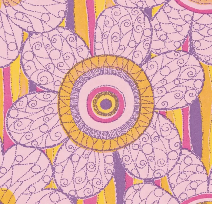 Framed Print : Big purple flower pattern Framed Print : Big purple flower pattern