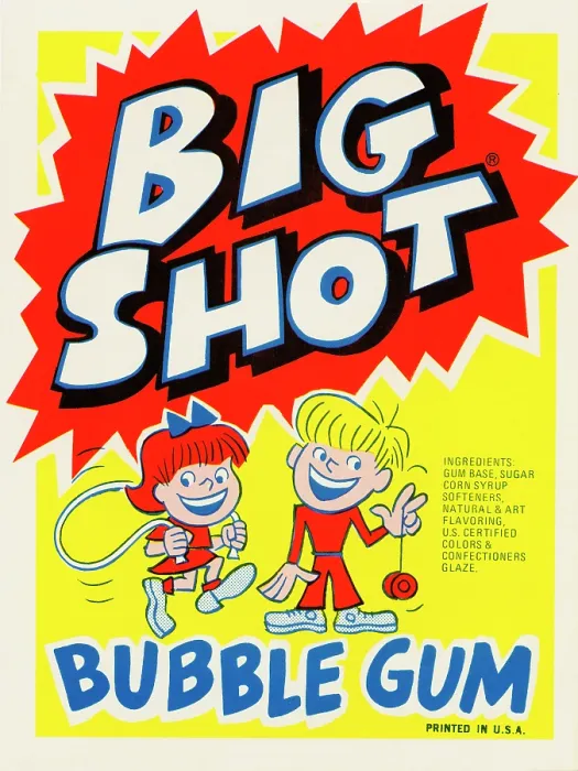 Framed Print : Big Shot Bubble Gum Framed Print : Big Shot Bubble Gum