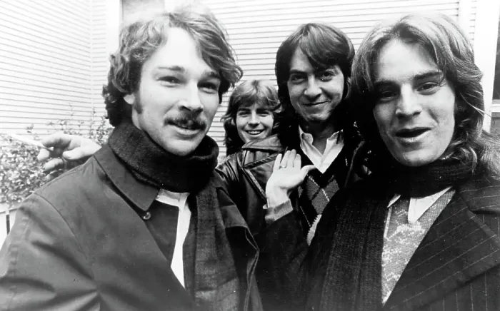 Framed Print : Big Star. CIRCA 1972: The influential rock band Big Star L-R Chris Bell