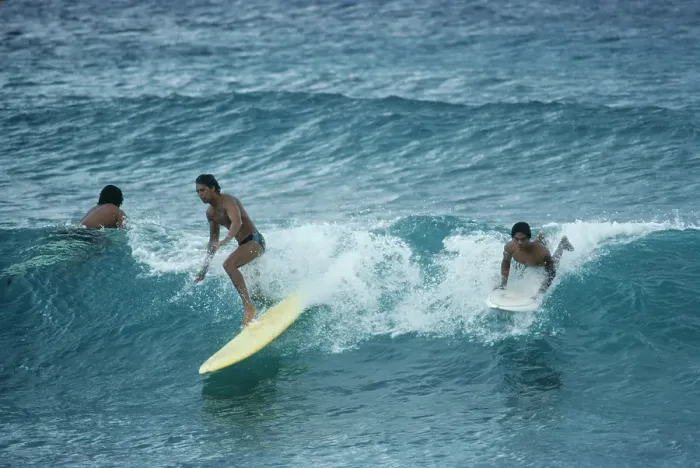 Framed Print : Big Wednesday Location Shoot, Hawaii