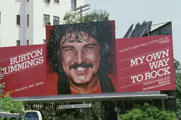 Framed Print : Billboard Advertising My Own Way to Rock Framed Print : Billboard Advertising My Own Way to Rock
