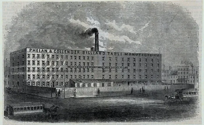Framed Print : Billiard Factory Exterior