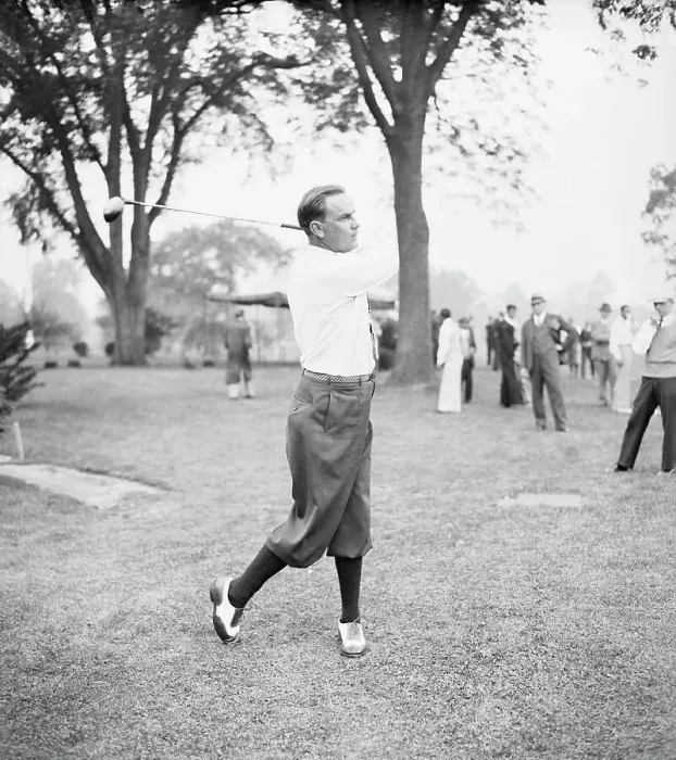 Framed Print : Billie Burke Playing Golf Framed Print : Billie Burke Playing Golf