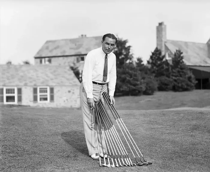 Framed Print : Billie Burke Posing with Set of Golf Clubs Framed Print : Billie Burke Posing with Set of Golf Clubs