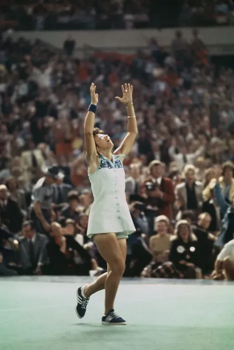 Framed Print : Billie Jean King In Battle Of The Sexes Match Framed Print : Billie Jean King In Battle Of The Sexes Match