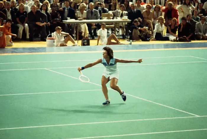 Framed Print : Billie Jean King Hitting Ball Framed Print : Billie Jean King Hitting Ball