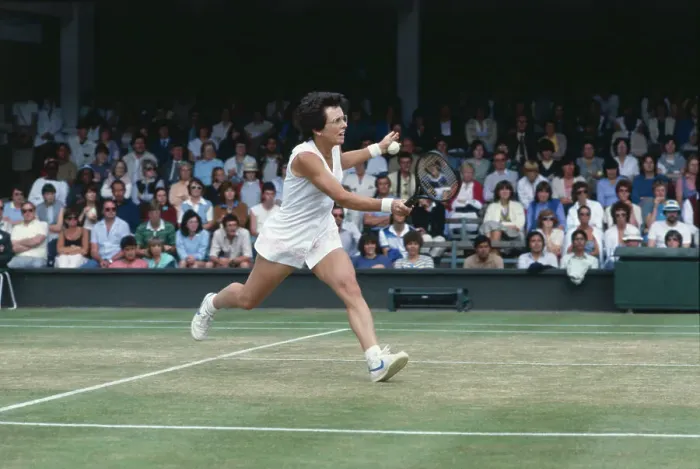 Framed Print : Billie Jean King Hitting Ball Framed Print : Billie Jean King Hitting Ball