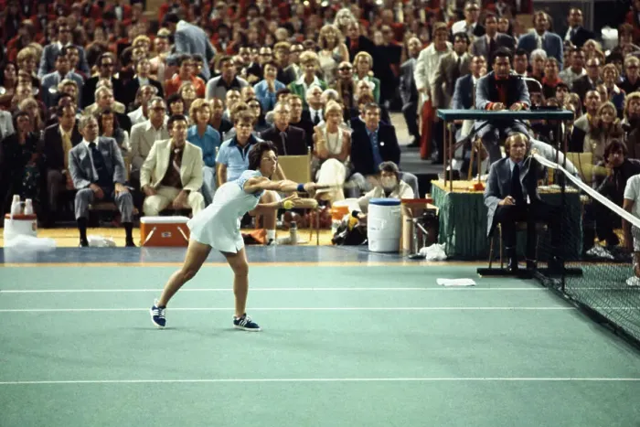 Framed Print : Billie Jean King Reaching for Ball Framed Print : Billie Jean King Reaching for Ball