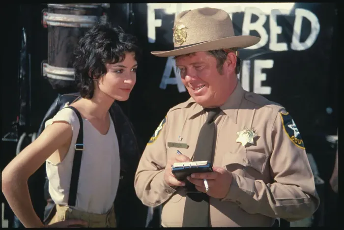 Framed Print : Billy Carter and Annie Potts Framed Print : Billy Carter and Annie Potts