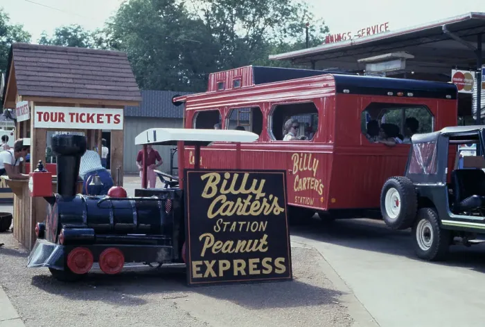 Framed Print : Billy Carter's Peanut Express Framed Print : Billy Carter's Peanut Express