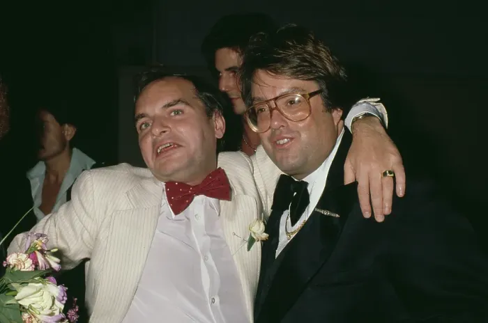 Framed Print : Billy Gaff And Allan Carr Framed Print : Billy Gaff And Allan Carr