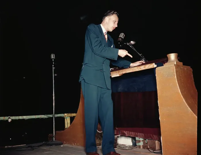 Framed Print : Billy Graham Exhorting at the Podium Framed Print : Billy Graham Exhorting at the Podium