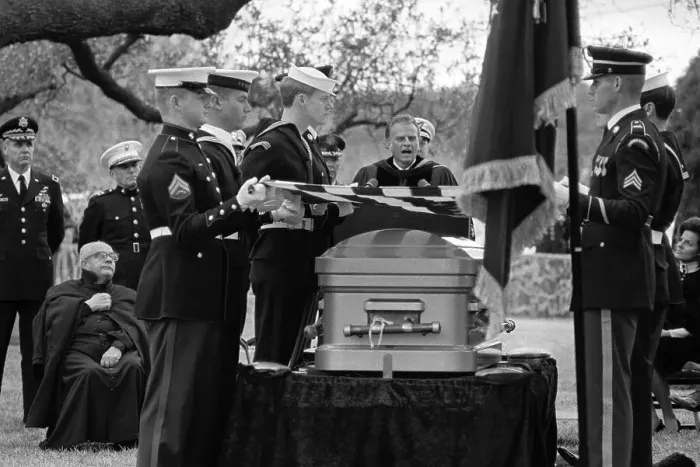 Framed Print : Billy Graham at LBJ Funeral Framed Print : Billy Graham at LBJ Funeral