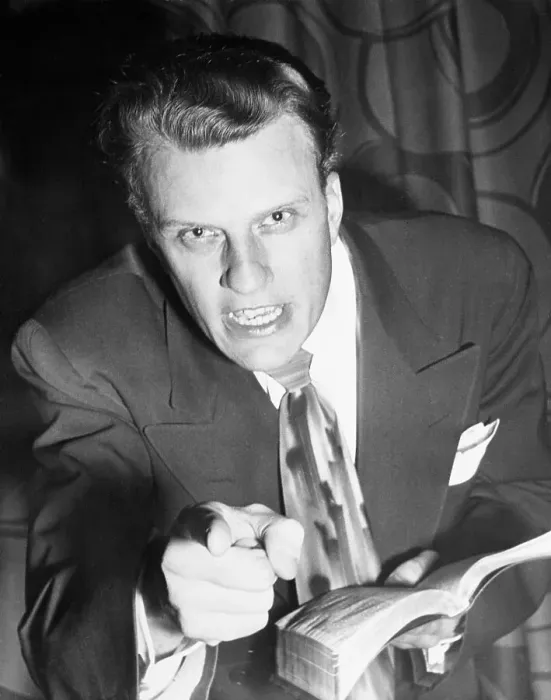 Framed Print : Billy Graham Preaching Framed Print : Billy Graham Preaching
