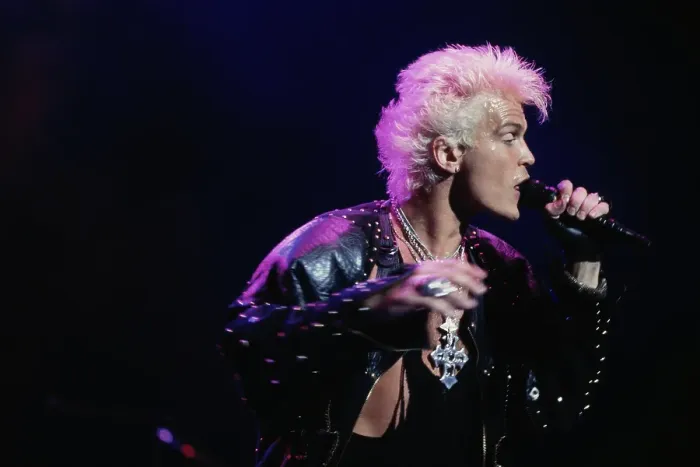 Framed Print : Billy Idol at Irvine Meadows Amphitheatre Framed Print : Billy Idol at Irvine Meadows Amphitheatre