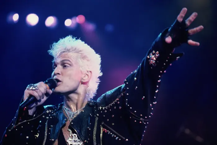 Framed Print : Billy Idol at Irvine Meadows Amphitheatre Framed Print : Billy Idol at Irvine Meadows Amphitheatre