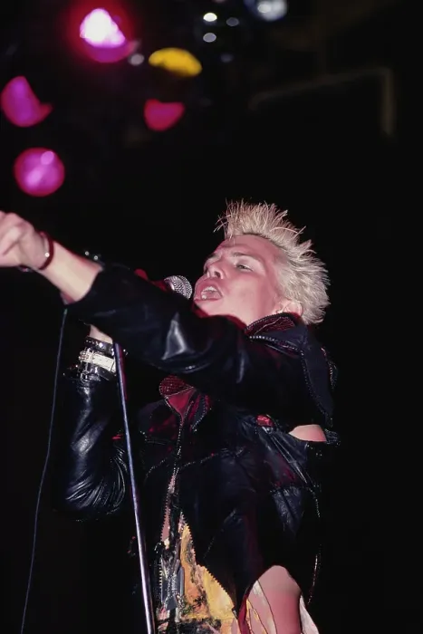 Framed Print : Billy Idol Live Framed Print : Billy Idol Live