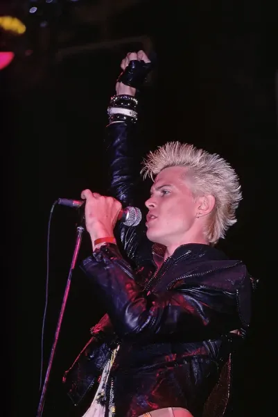 Billy Idol ビリーアイドル　ポスター 1984年の当時物 Billy Idol - POSTER - Rebel Yell 1984 Tour - punk rock WALL ART | eBay