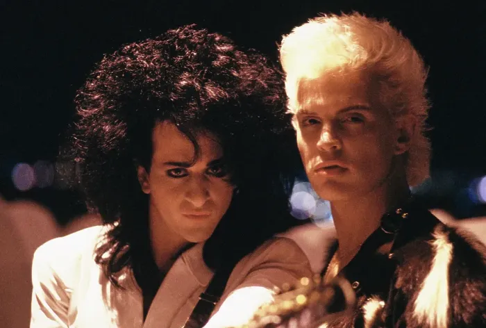 Framed Print : Billy Idol with Steve Stevens Framed Print : Billy Idol with Steve Stevens