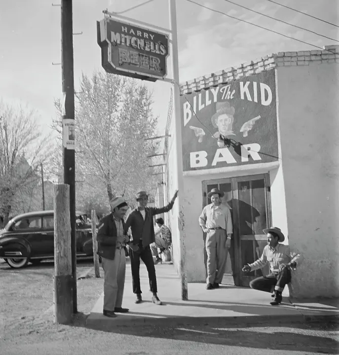 Framed Print : Billy The Kid Bar