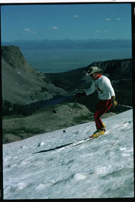 Framed Print : Billy Kidd Skiing Framed Print : Billy Kidd Skiing