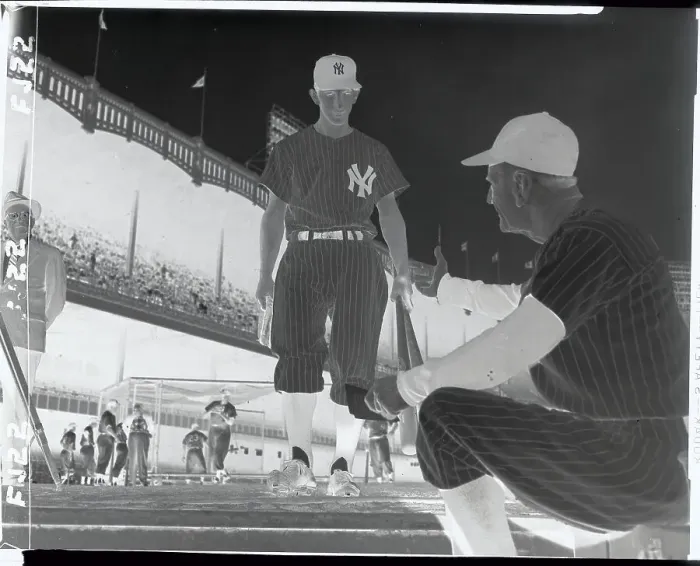 Framed Print : Billy Martin and Casey Stengel Framed Print : Billy Martin and Casey Stengel